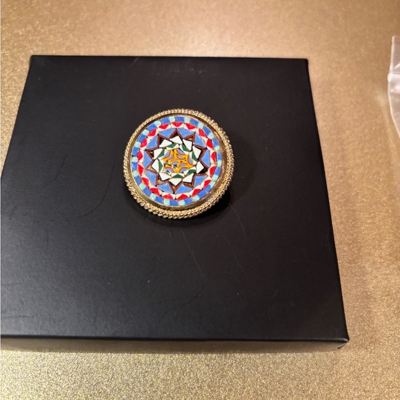 Jewelry - Micro Mosaic Brooch marked “Italy”